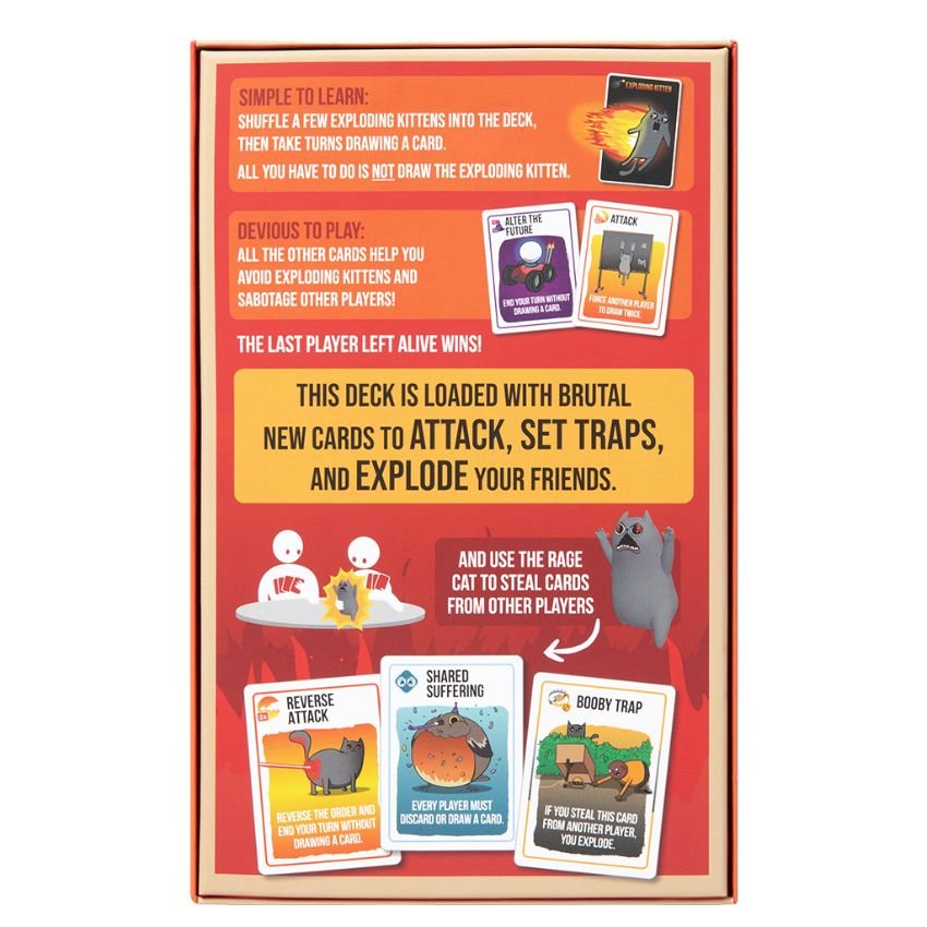 Exploding Kittens Rage Mode - Gaming Library