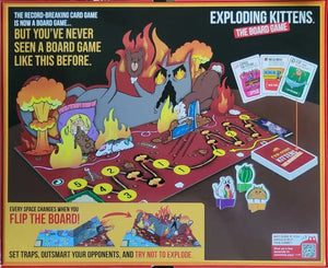 Exploding Kittens: The Board Game - Gaming Library