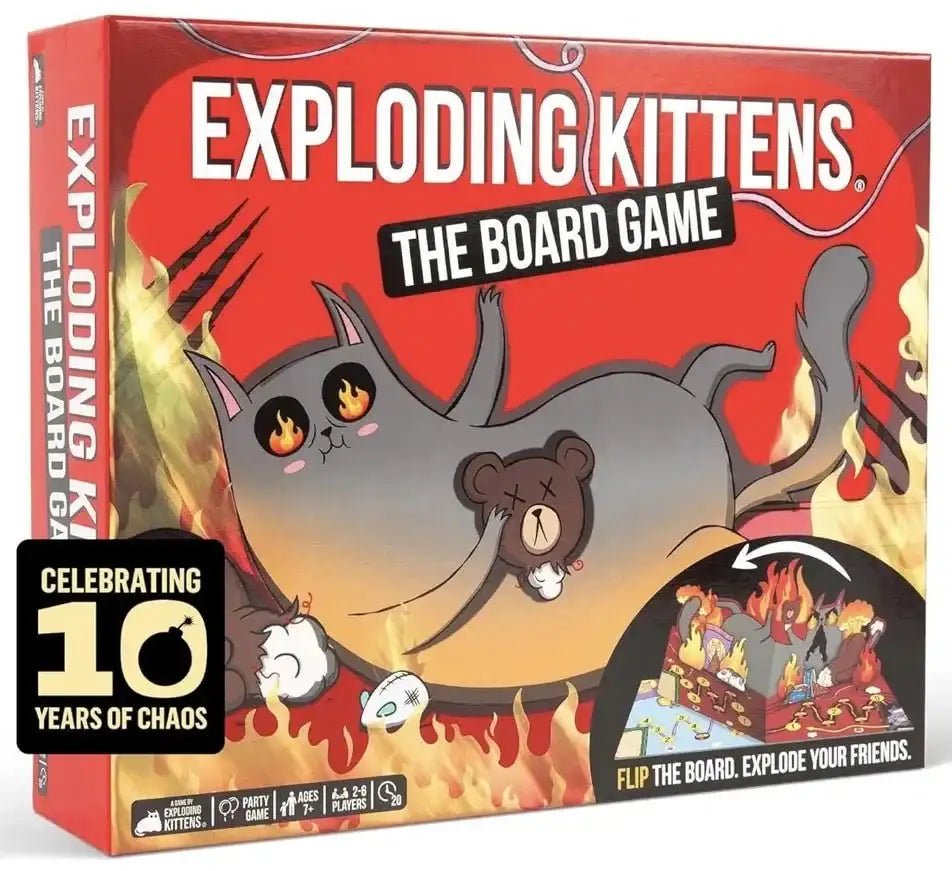 Exploding Kittens: The Board Game - Gaming Library