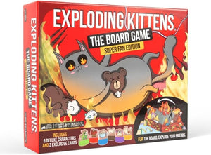 Exploding Kittens: The Board Game Super Fan - Gaming Library