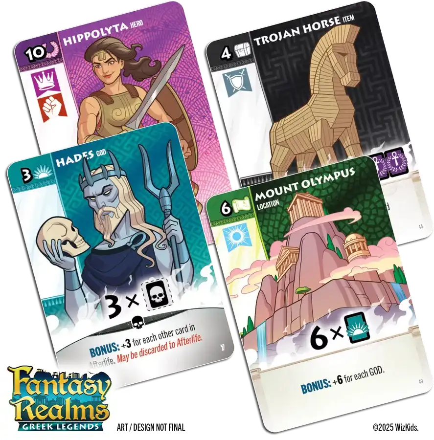 Fantasy Realms: Greek Legends - Gaming Library
