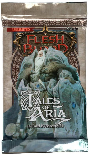 Flesh and Blood: Tales of Aria (Unlimited) (Booster Pack / Display Box Gaming Library Flesh and Blood: Tales of Aria (Unlimited) (Booster Pack / Display Box Gaming Library
