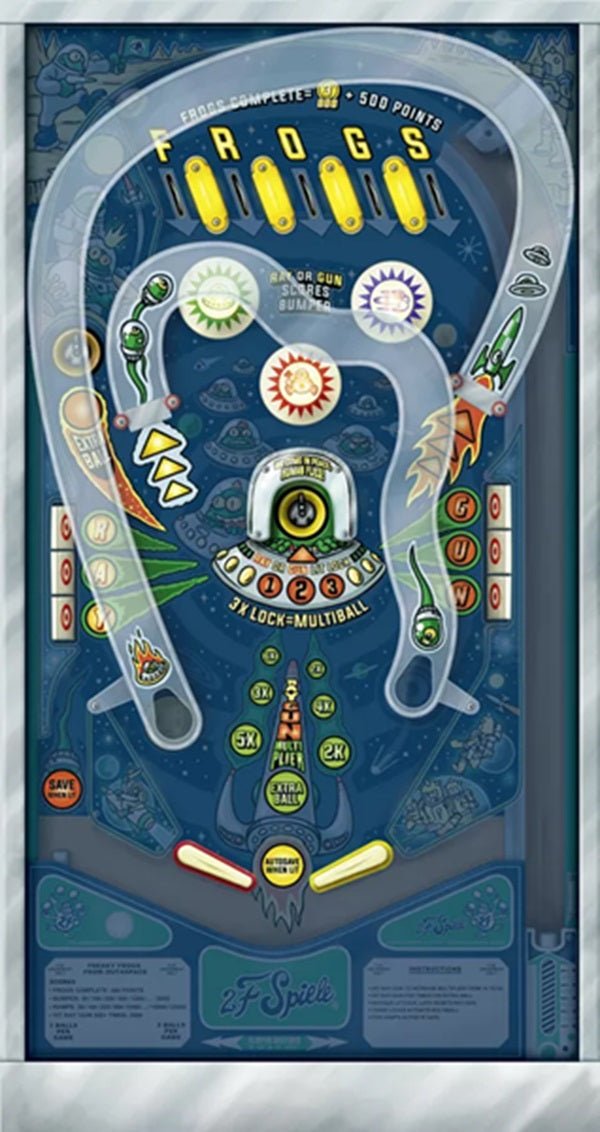 Freaky Frogs from Outaspace - Gaming Library