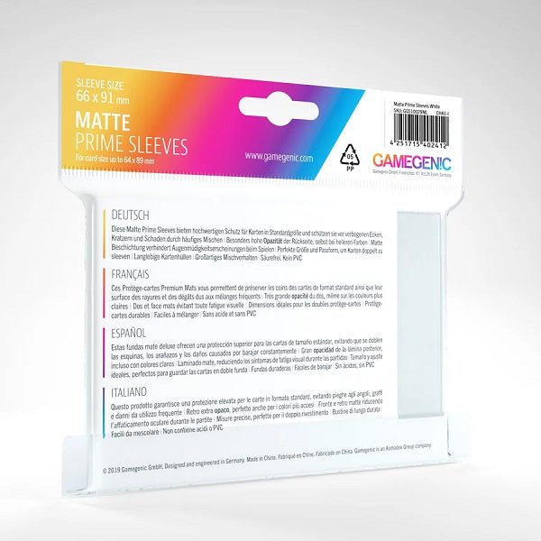 GameGenic Matte Prime 66X91 - Gaming Library