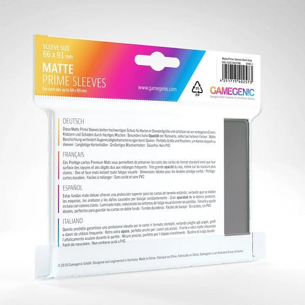 GameGenic Matte Prime 66X91 - Gaming Library