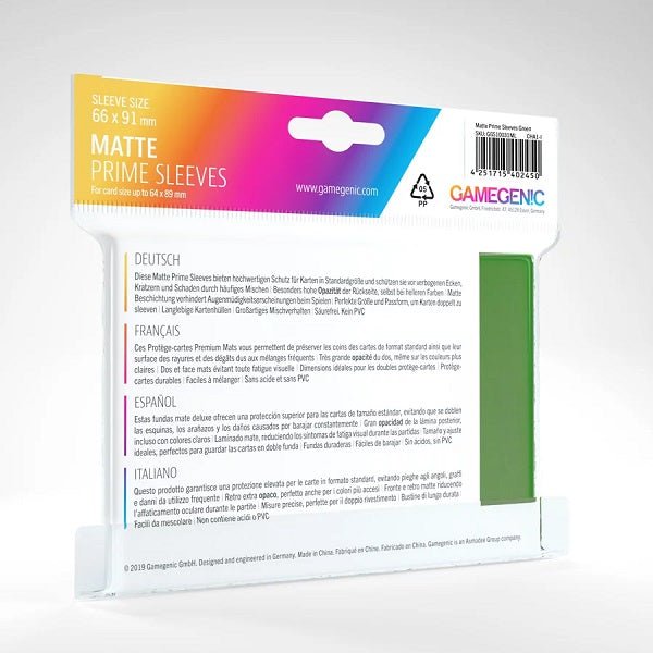 GameGenic Matte Prime 66X91 - Gaming Library