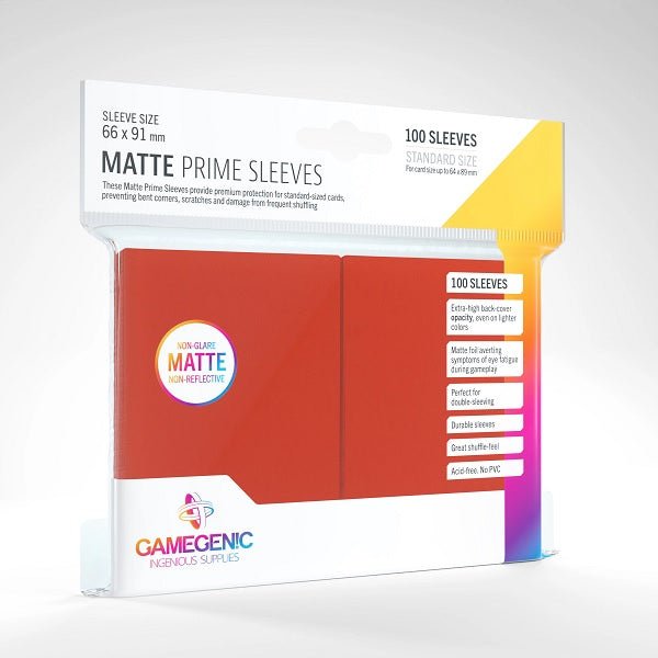 GameGenic Matte Prime 66X91 - Gaming Library