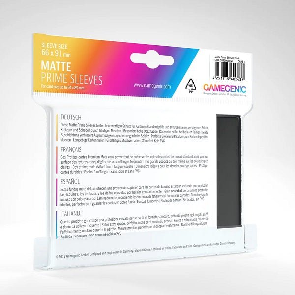 GameGenic Matte Prime 66X91 - Gaming Library