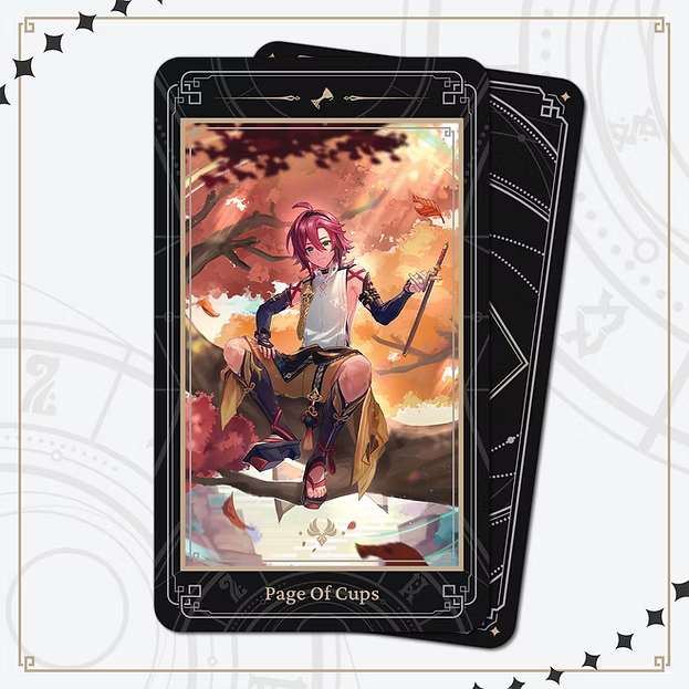 Genshin Tarot: Cups Arcana Expansion - Gaming Library