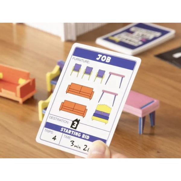 Giants Moving Tiny Furniture