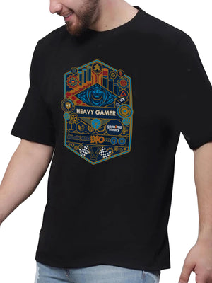 GL EXPO 2025 - Heavy Gamer Shirt - Gaming Library