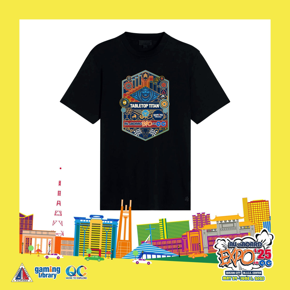 Gl Show Merch GL EXPO 2025 - Tabletop Titan Shirt – Gaming Library