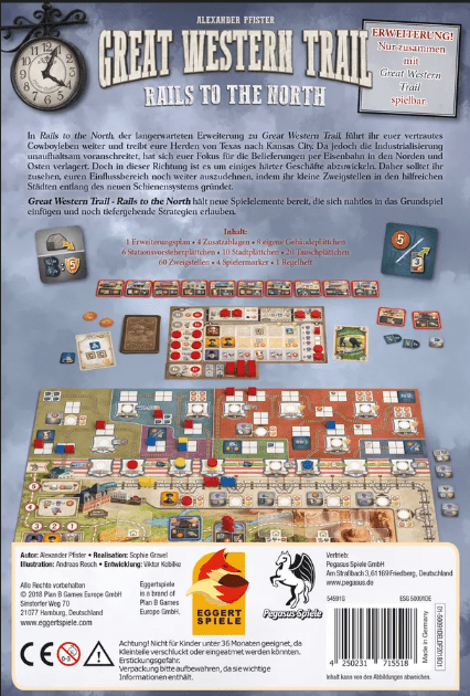 Great Western Trail: Rails to the North - Gaming Library