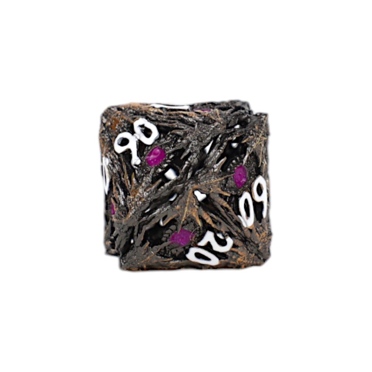 Hoard Guardian Dice Set Tarnished Gold/Purple - Gaming Library