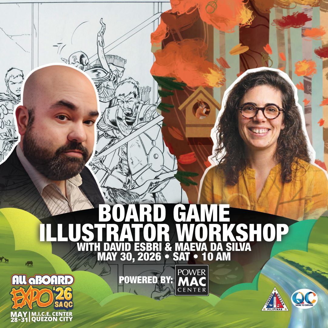 Illustrator Workshop - All aBOARD EXPO - Gaming Library