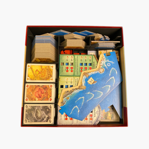 Loot Prints: Catan 6th Edition + Seafarers + Cities and Knights + 5 - 6 Player Expansions - Gaming Library