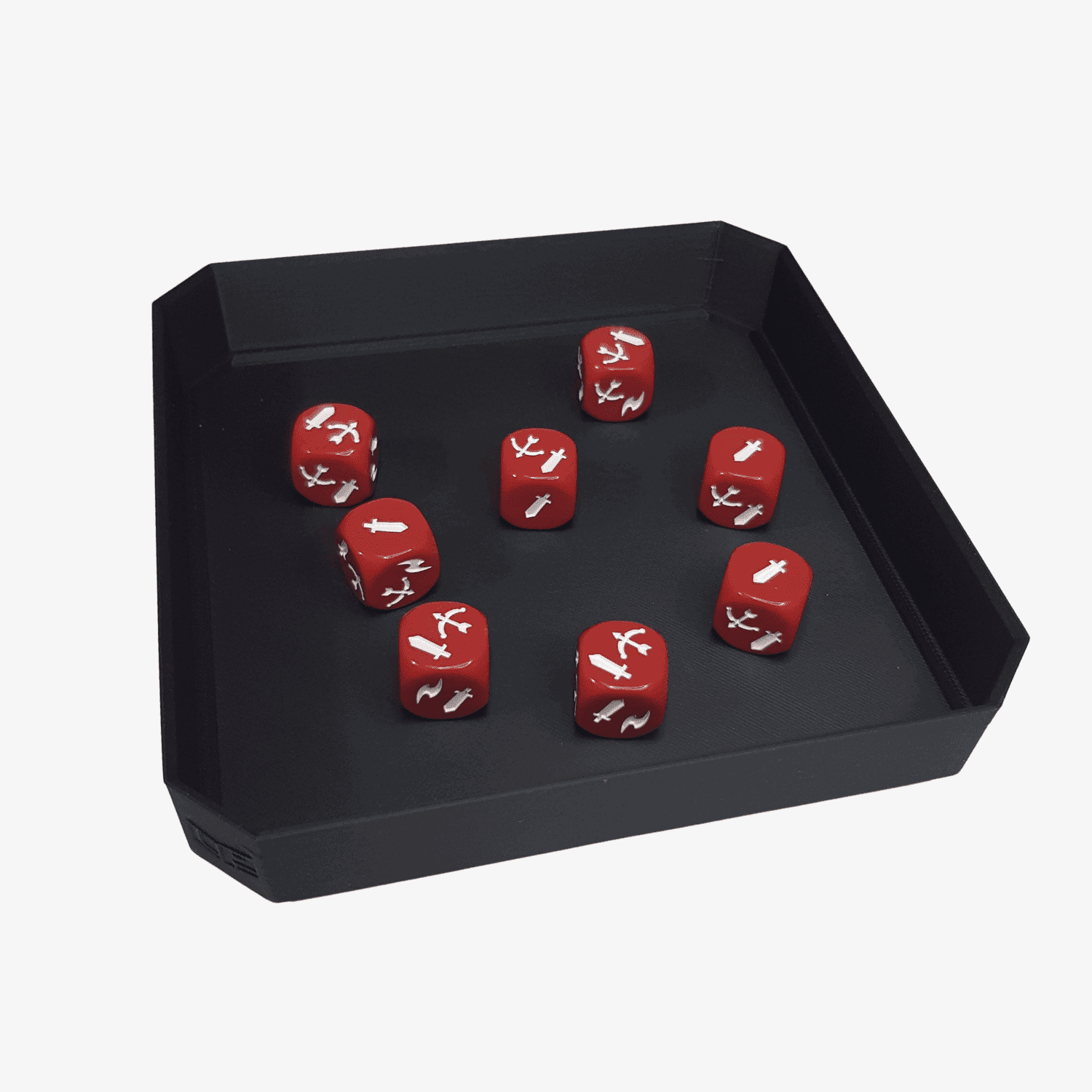 Loot Prints Dice Tray - Gaming Library