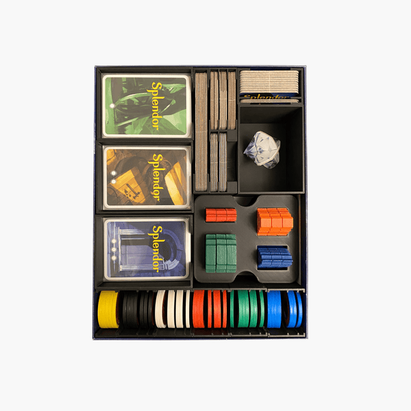 Loot Prints: Splendor + The Sun Never Sets + The Silk Road Insert - Gaming Library