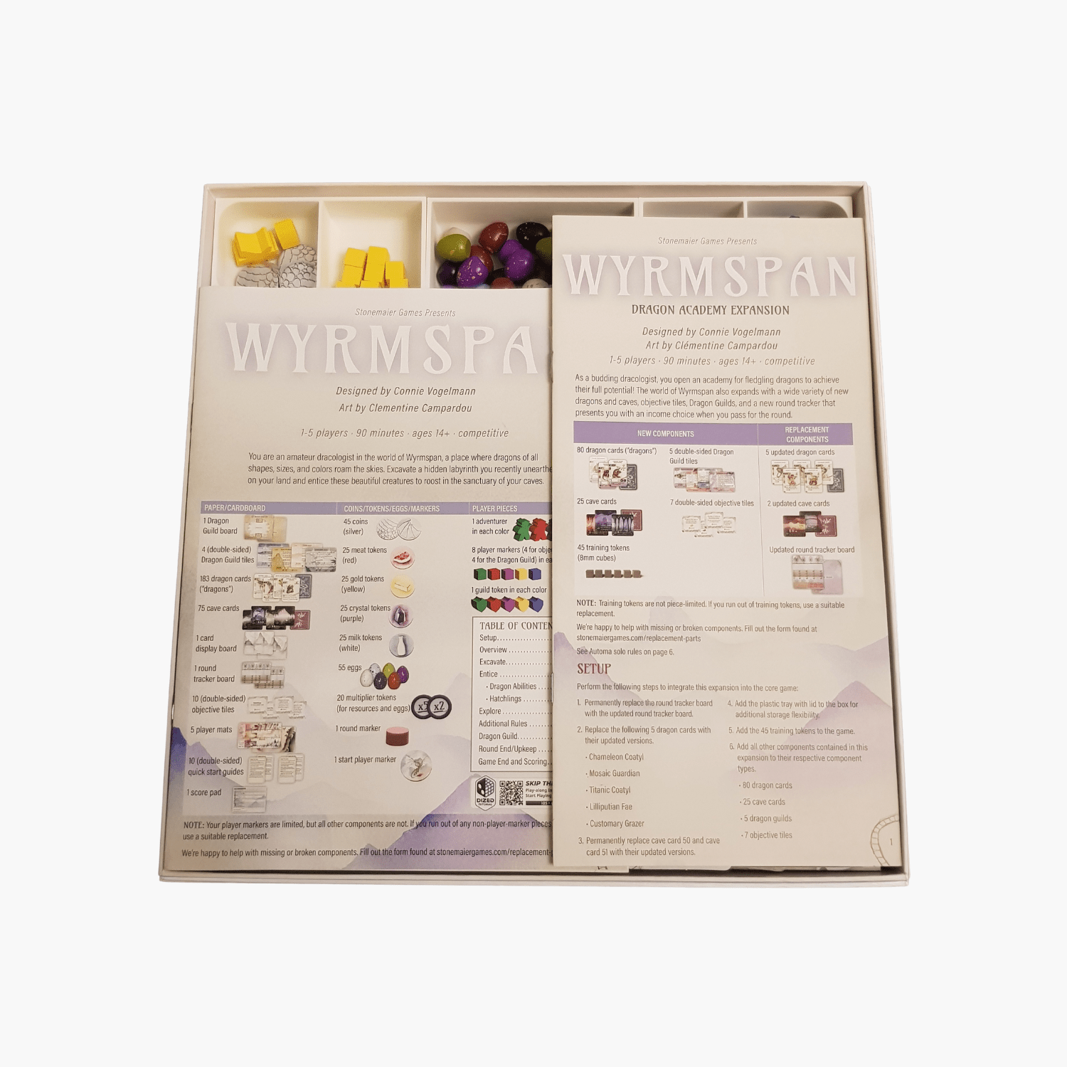 Loot Prints: Wyrmspan Inserts Gaming Library Loot Prints: Wyrmspan Inserts Gaming Library