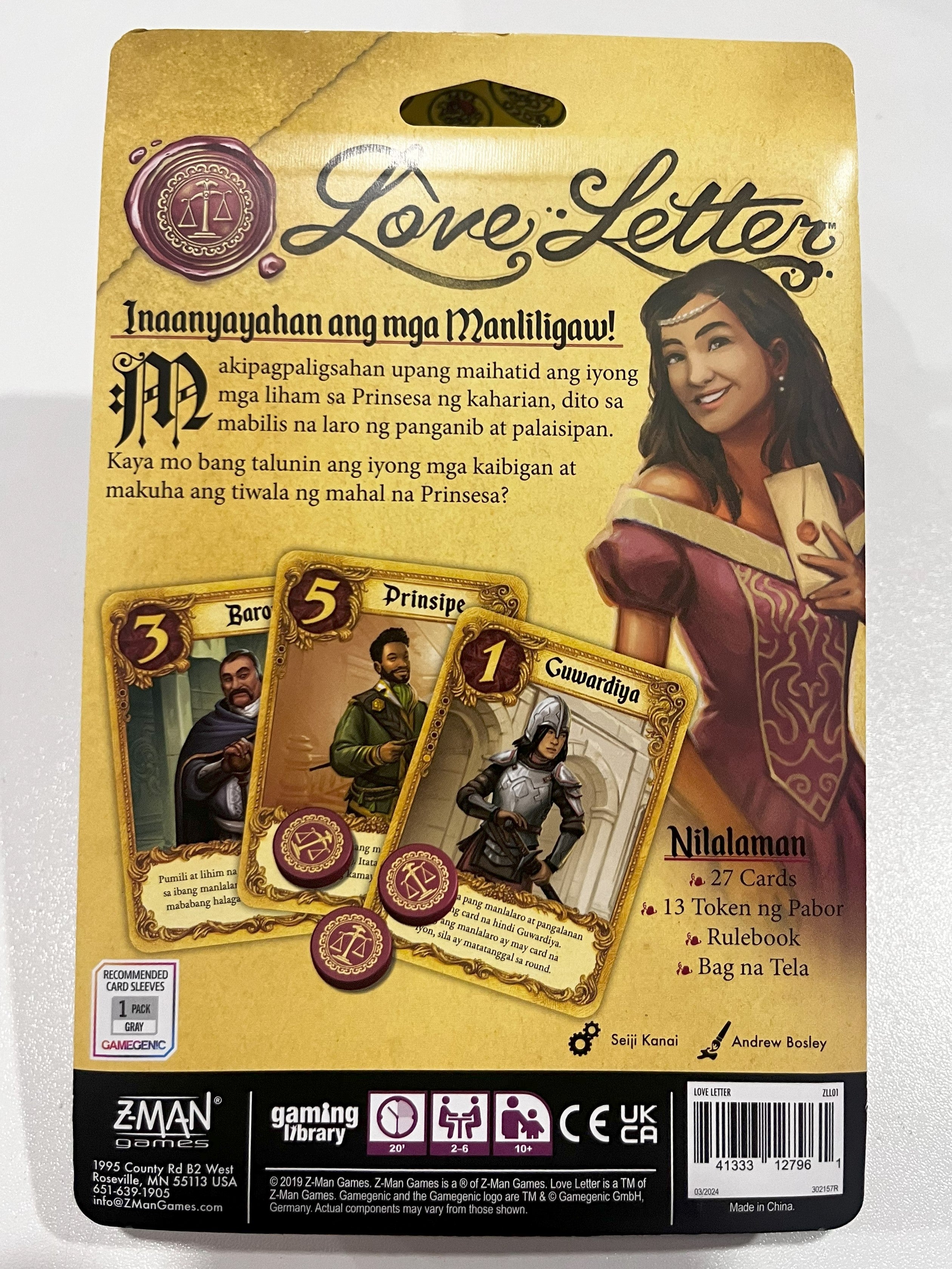 Love Letter PH Edition - Gaming Library