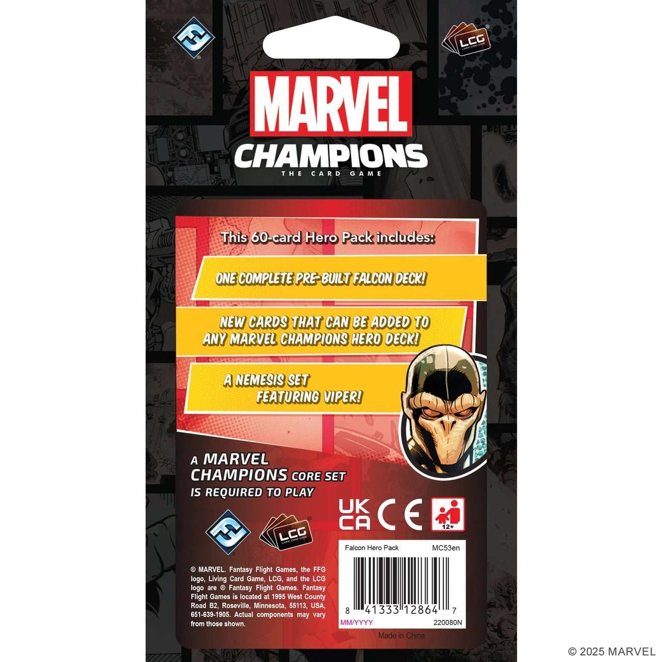 Marvel Champions: Falcon Hero Pack - Gaming Library