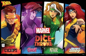 Marvel Dice Throne: X - Men Box 2 – Cyclops v. Gambit v. Rogue v. Jean Grey - Gaming Library