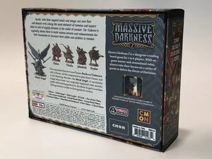 Massive Darkness 2: Heroes & Monster Set – Bards & Tinkerers vs Metal Angel - Gaming Library