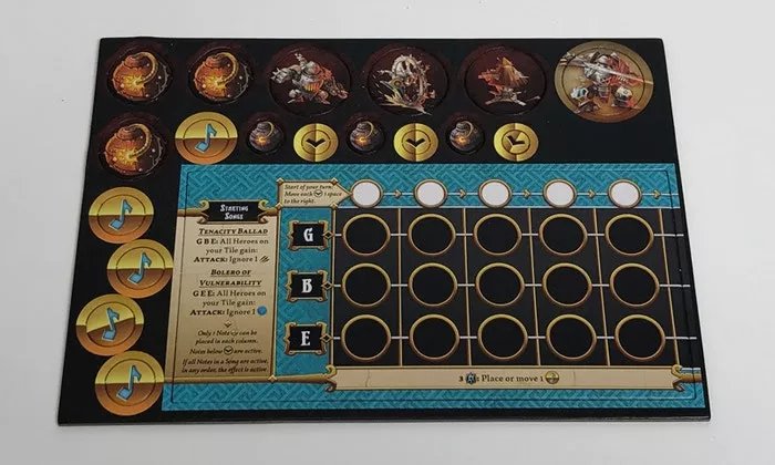 Massive Darkness 2: Heroes & Monster Set – Bards & Tinkerers vs Metal Angel - Gaming Library