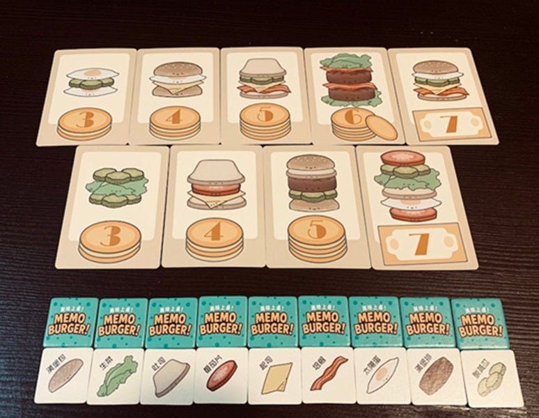 Memo Burger - Gaming Library