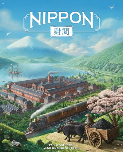Nippon Zaibatsu Emperor's Edition with Metal Coins - Gaming Library