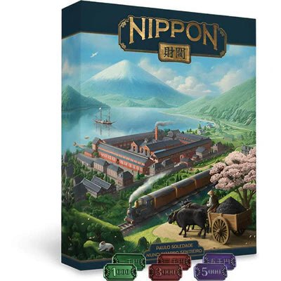 Nippon Zaibatsu Emperor's Edition with Metal Coins - Gaming Library