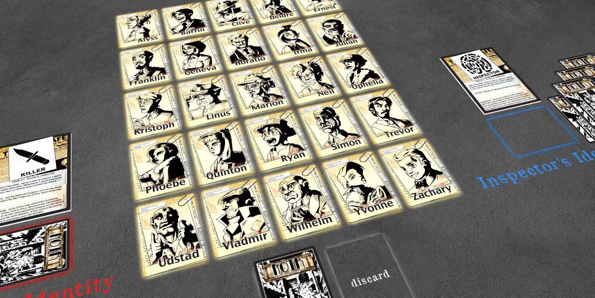 NOIR: Deductive Mystery Game - Gaming Library