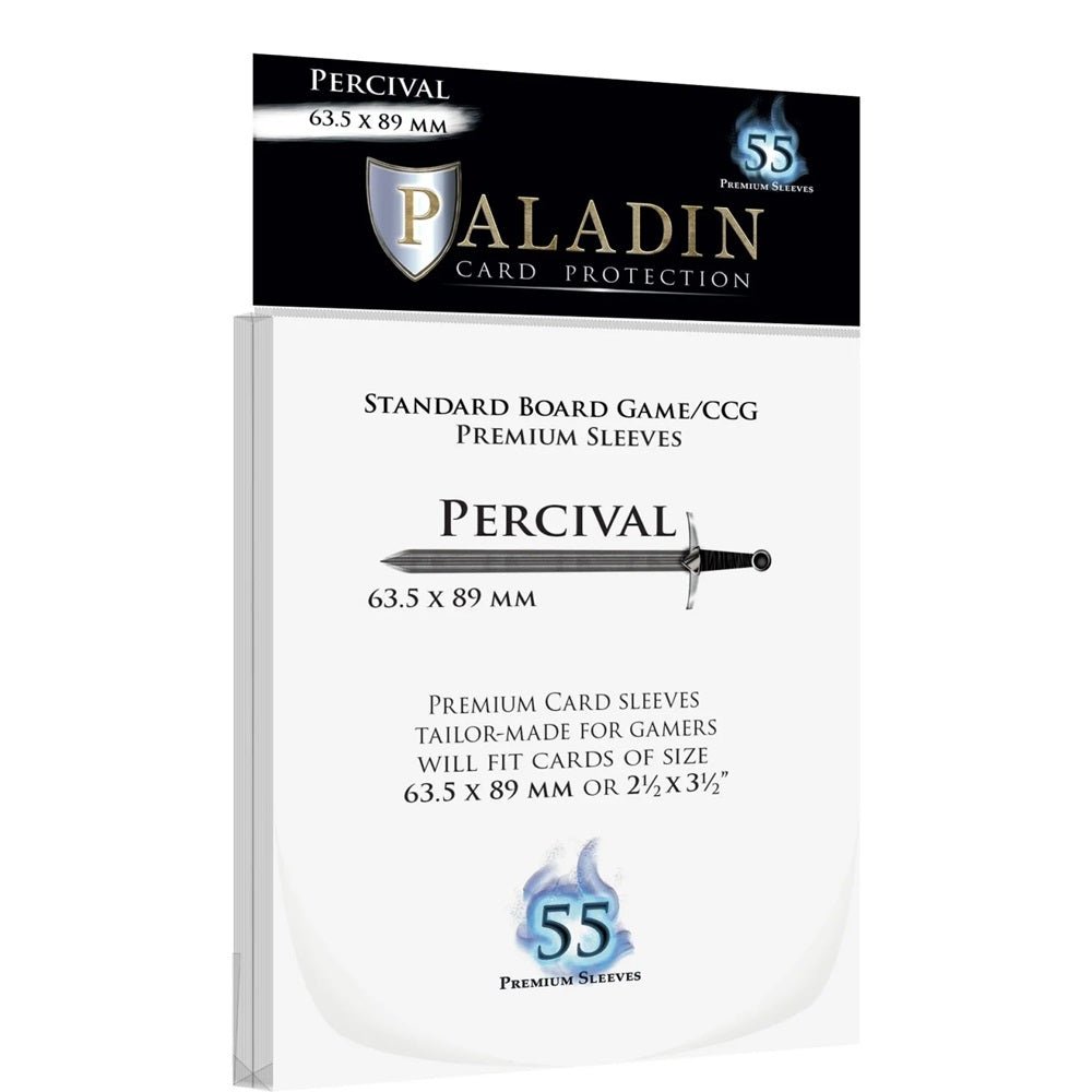 Paladin Card Protection: Percival 63.5x89mm - Gaming Library