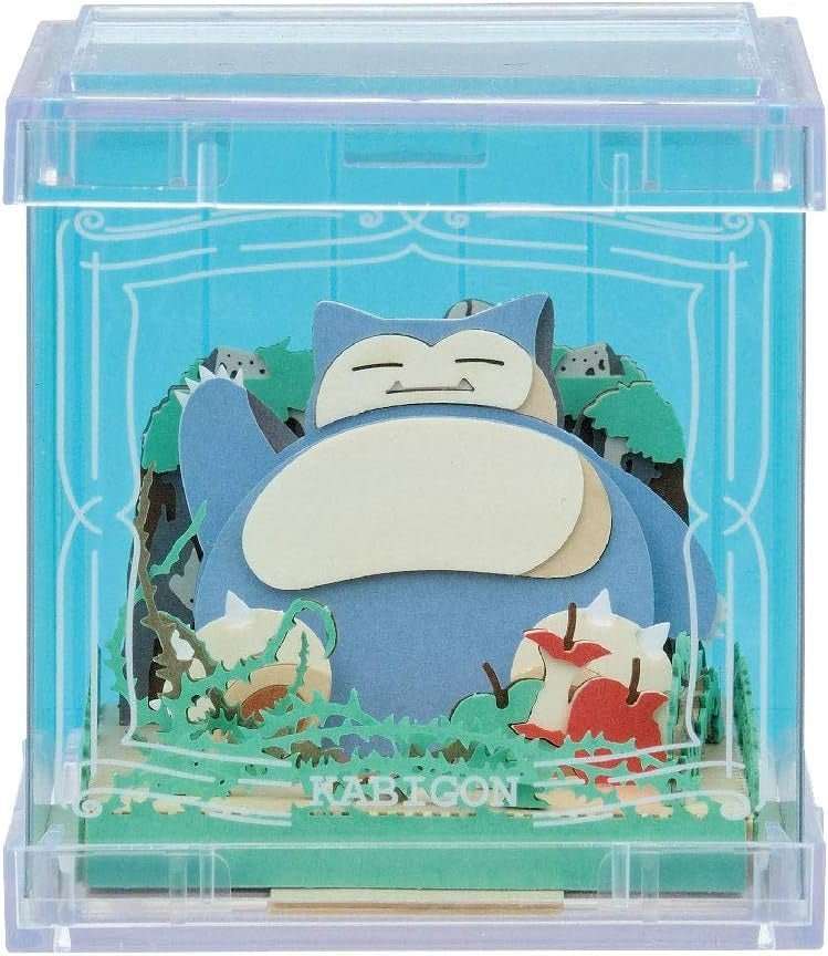 Paper Theater Cube PTC - 02 Pokemon - Snorlax - Gaming Library