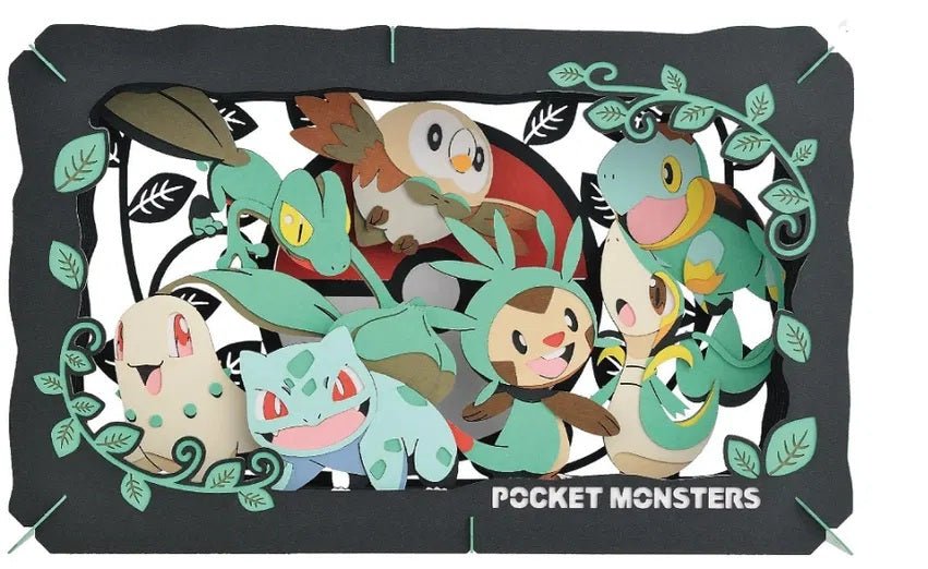 Paper Theater PT - L06 Pokemon - Type: Grass - Gaming Library