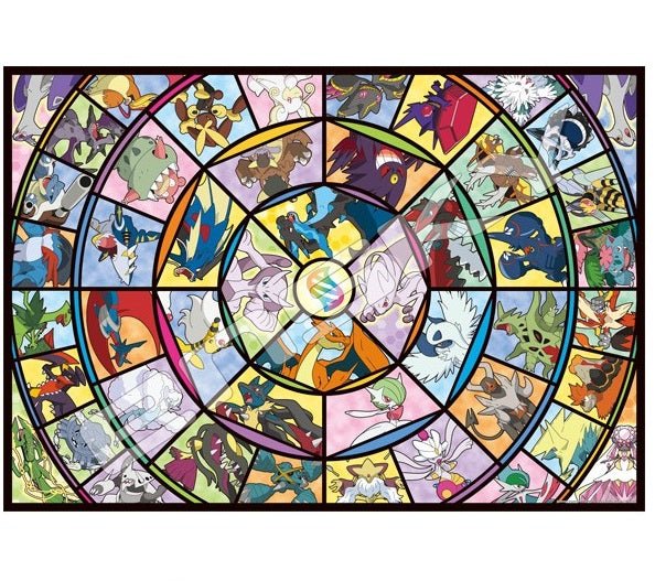 Pokémon1000T - 560 Mega Evolution Gathering Jigsaw Puzzle - Gaming Library