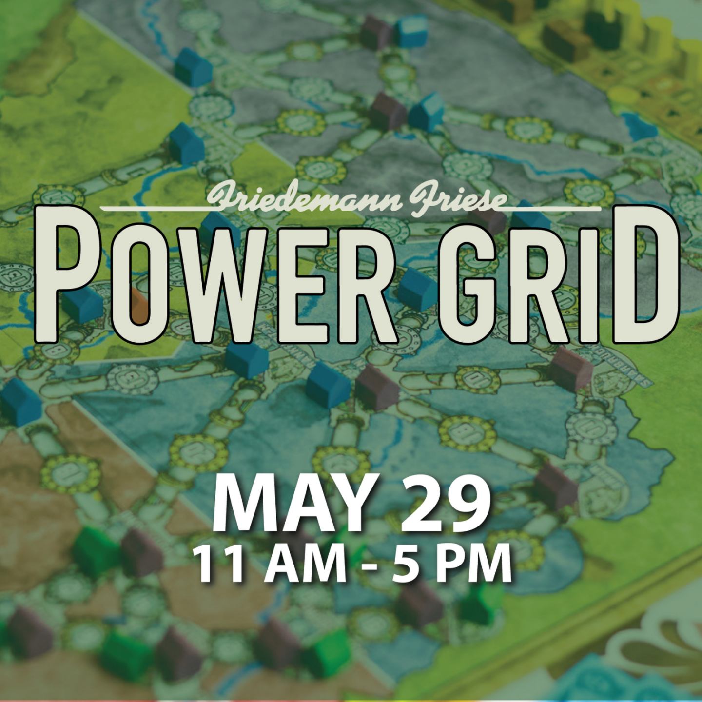 Power Grid Tournament - ALL ABOARD EXPO 2025 - Gaming Library