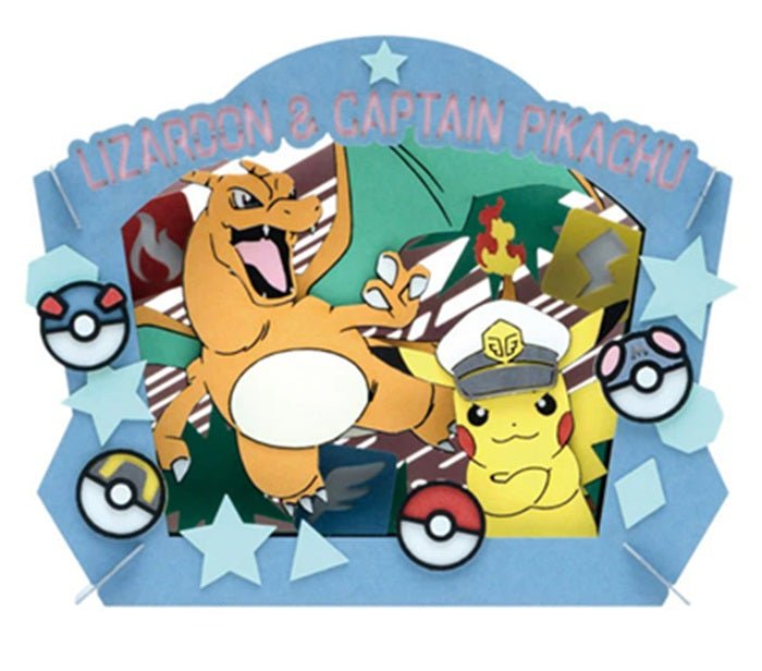PT - 338 Captain Pikachu & Charizard - Gaming Library