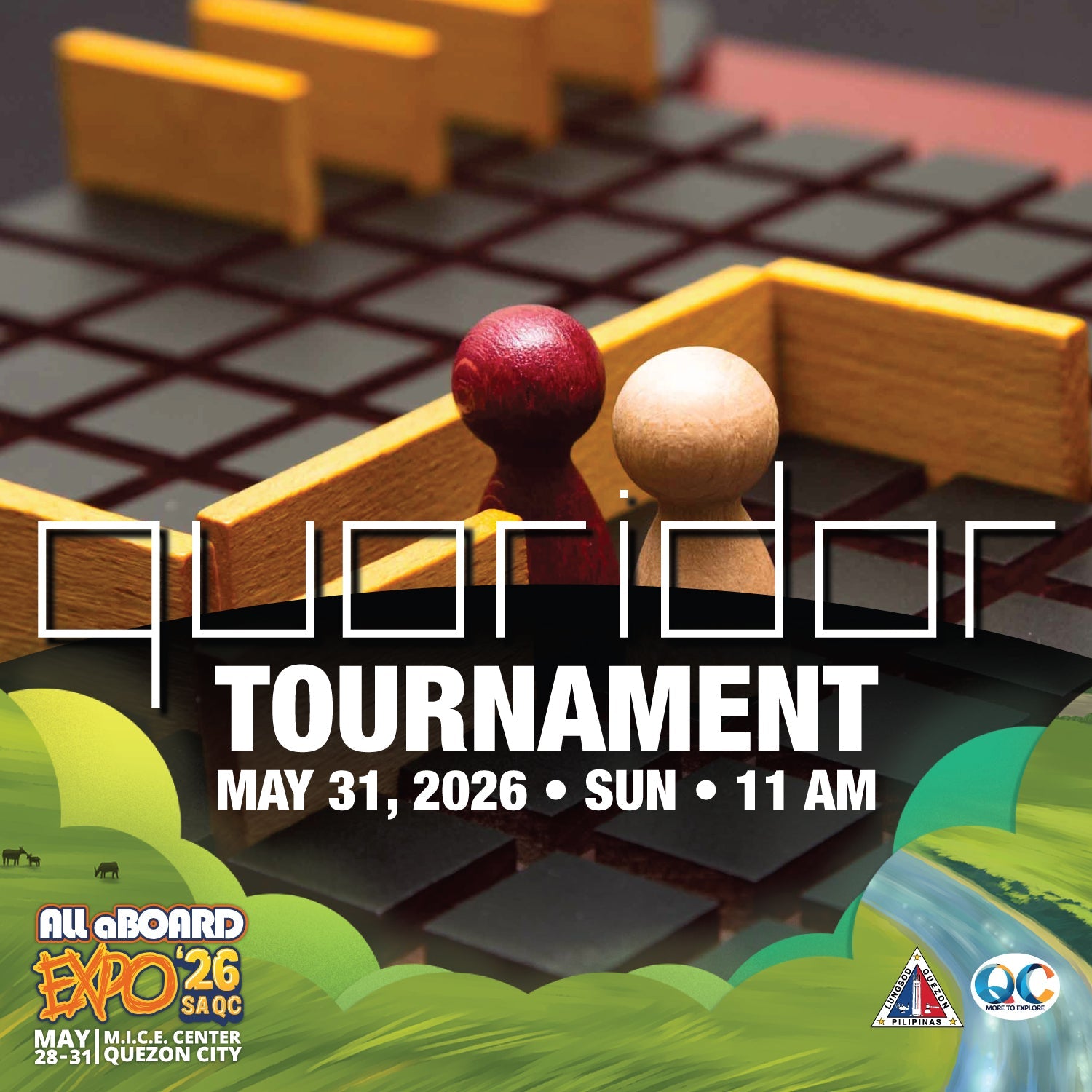 Quoridor National Tournament - ALL ABOARD EXPO 2026 - Gaming Library