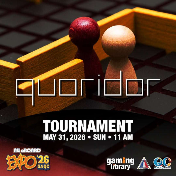 Quoridor National Tournament - ALL ABOARD EXPO 2026 - Gaming Library