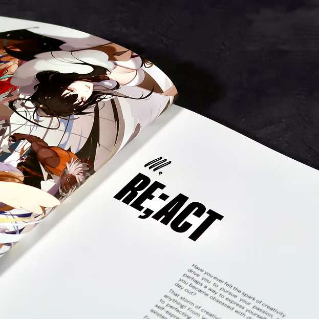 Re;ACT Collector's Ed Artbook - Gaming Library