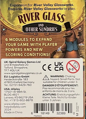 River Valley Glassworks: River Glass and Other Sundries Expansion - Gaming Library