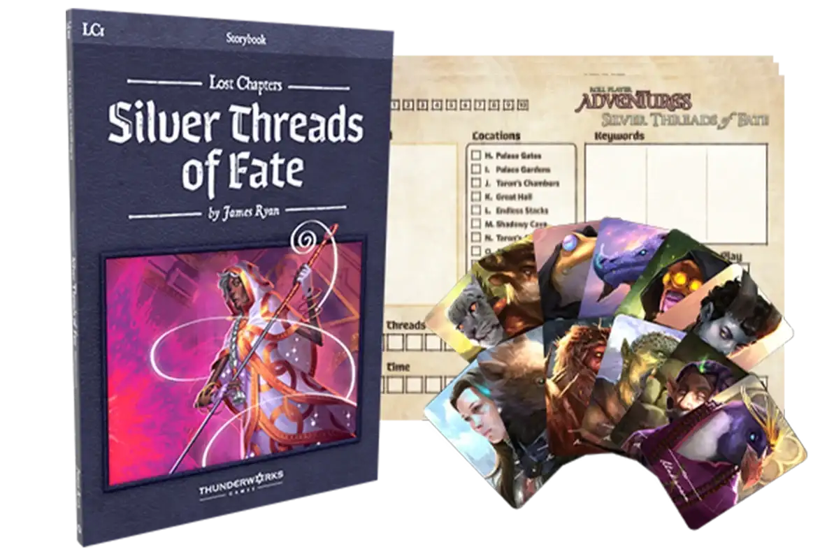 Roll Player Adventures: Silver Threads of Fate - Gaming Library