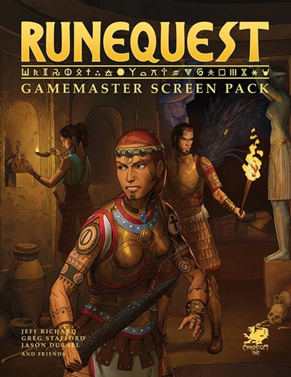 Runequest RPG - Gamemaster Screen Pack - Gaming Library