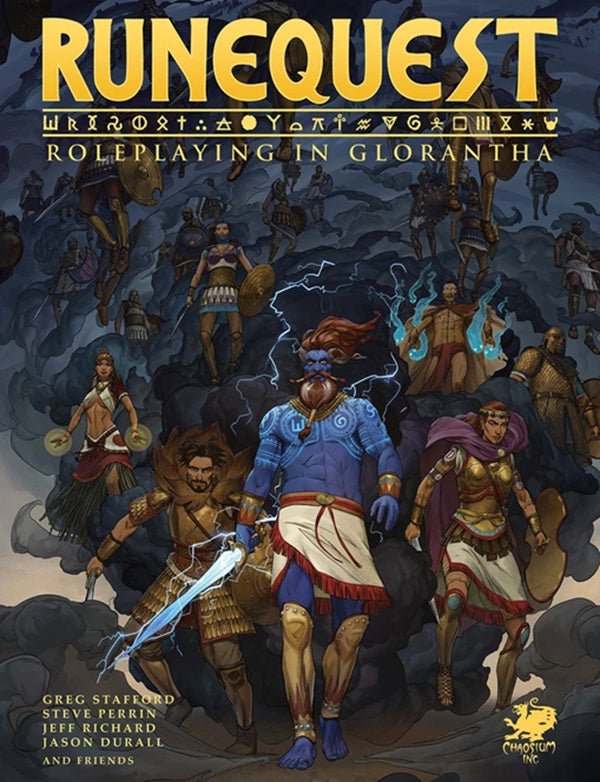 Runequest RPG - Roleplaying in Glorantha - Gaming Library