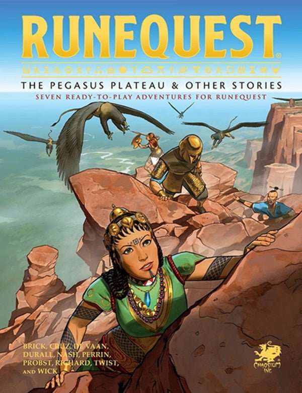 Runequest RPG - The Pegasus Plateau & Other Stories - Gaming Library
