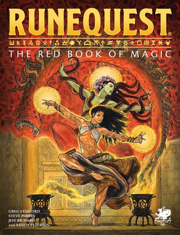 Runequest RPG - The Red Book Of Magic - Gaming Library