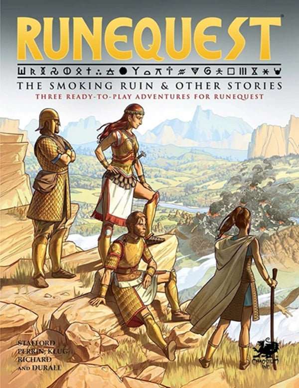 Runequest RPG - The Smoking Ruin & Other Stories (Hardcover) - Gaming Library