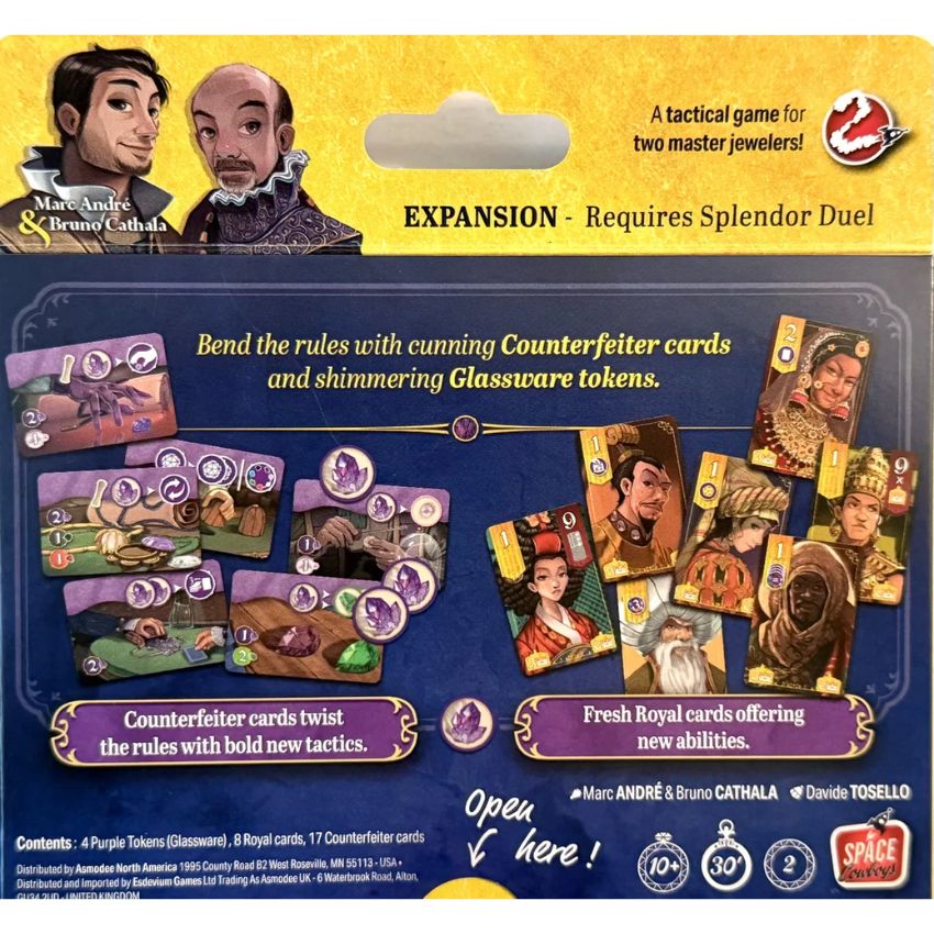 Splendor Duel - The Counterfeiters - Gaming Library