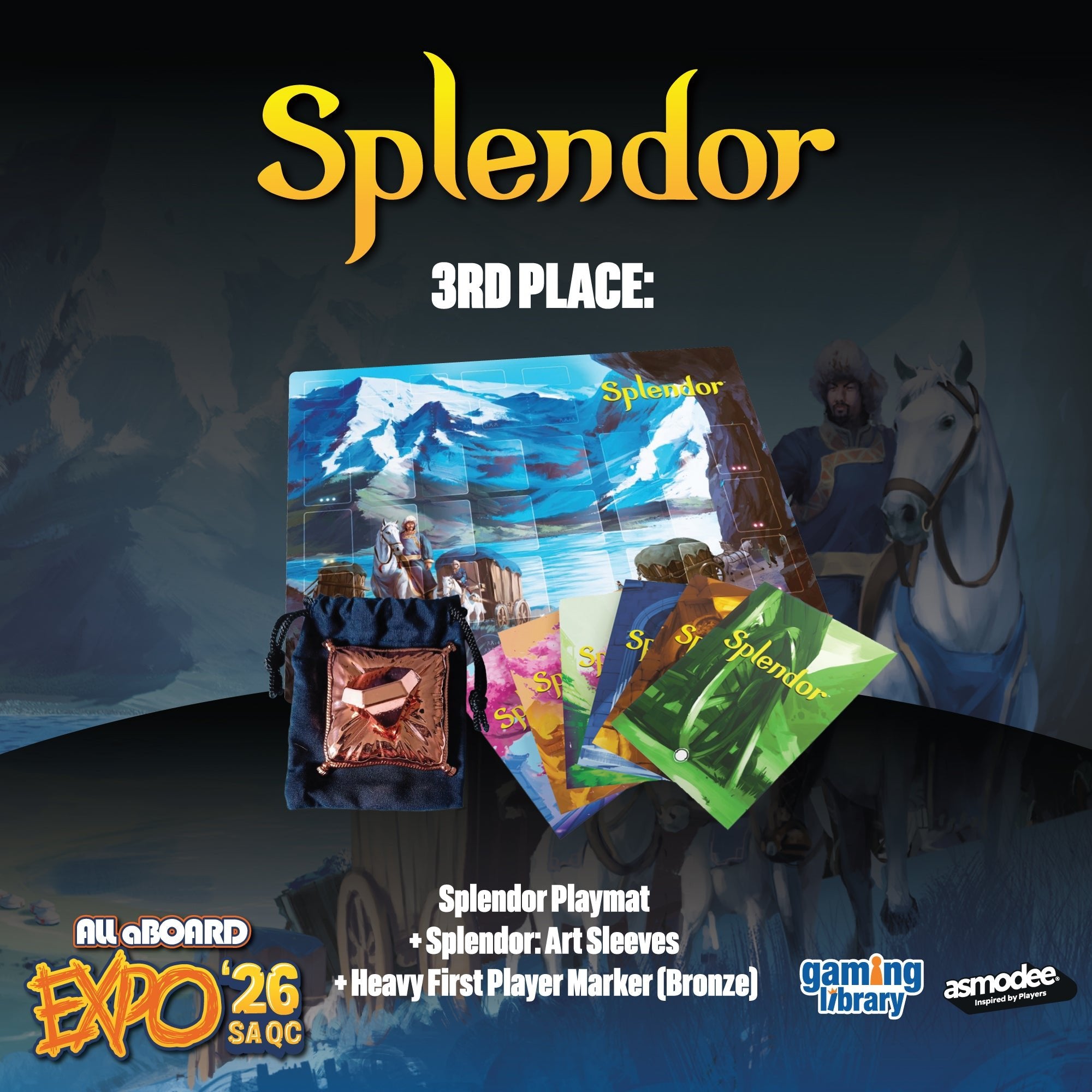 Splendor National Tournament - ALL ABOARD EXPO 2026 - Gaming Library
